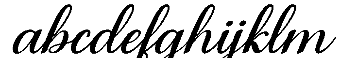 MondeyaSlant14 FONT
