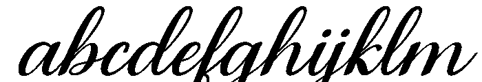 MondeyaSlant16 FONT