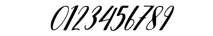 MondeyaSlant20 Font OTHER CHARS
