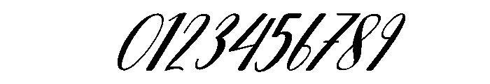 MondeyaSlant26 Font OTHER CHARS