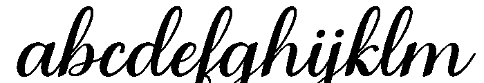 MondeyaSlant6 FONT