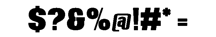 Mondo Regular Font OTHER CHARS