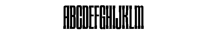 Mondrich-Regular Font UPPERCASE