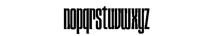 Mondrich-Regular Font LOWERCASE