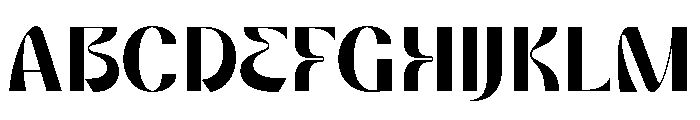 Mondy Regular Font UPPERCASE