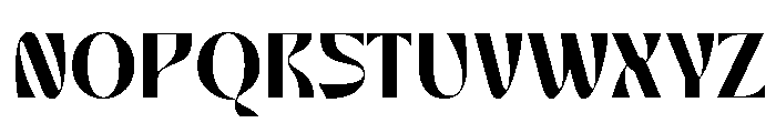 Mondy Regular Font UPPERCASE