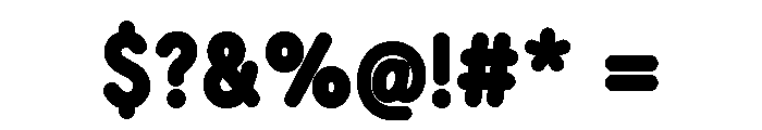 Monethe Font OTHER CHARS