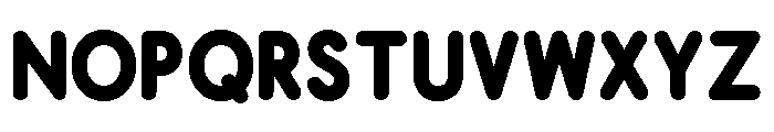 Monethe Font UPPERCASE