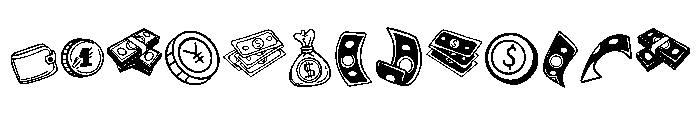 Money Cash FONT
