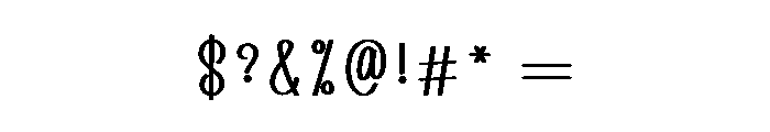 Money Holder Font OTHER CHARS