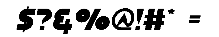 MoneyPower Font OTHER CHARS