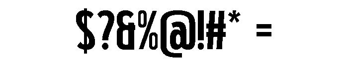 Moni Font OTHER CHARS