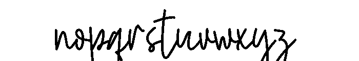 Monica Eleora Font LOWERCASE