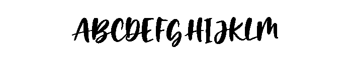 Monica Rustic Regular Font UPPERCASE