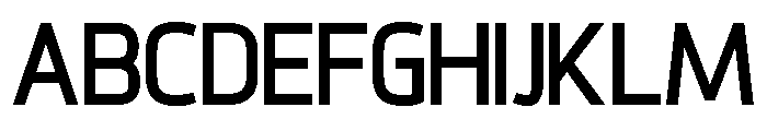 Moniech Font UPPERCASE