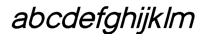 MonilaSans-Italic FONT