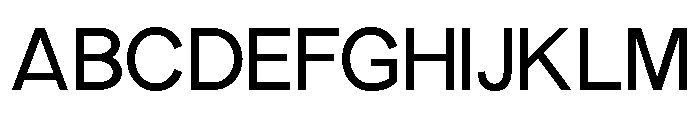 MonilaSans-Regular Font UPPERCASE