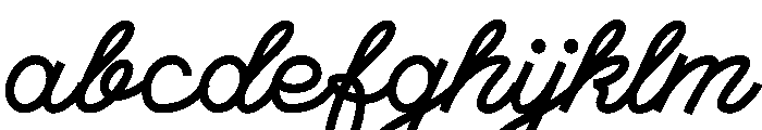 MonilaScript-Regular FONT