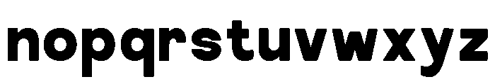 Monilora Regular Font LOWERCASE