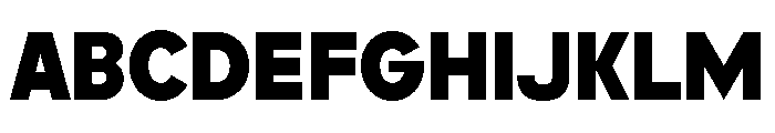 Moninger Regular Font UPPERCASE