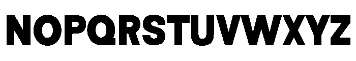 Moninger Regular Font UPPERCASE