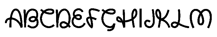 Monkeela Regular Font UPPERCASE