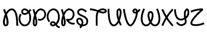 Monkeela Regular Font UPPERCASE