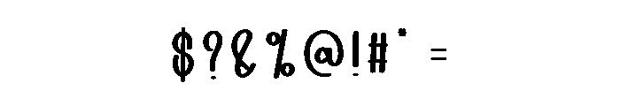 Monkey Clean Font OTHER CHARS