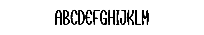 Monkey Clean Font UPPERCASE