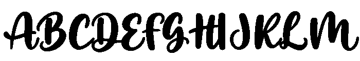 Monkey Smiles Regular Font UPPERCASE