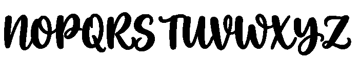 Monkey Smiles Regular Font UPPERCASE