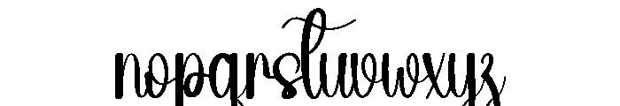 Monkey Valentine Font LOWERCASE