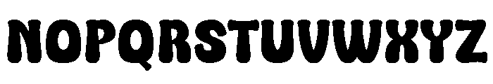 Mono Blast Regular Font UPPERCASE