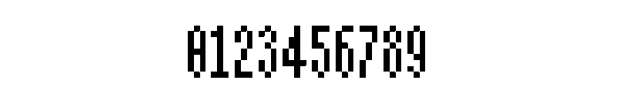 Mono Circuit Medium Font OTHER CHARS