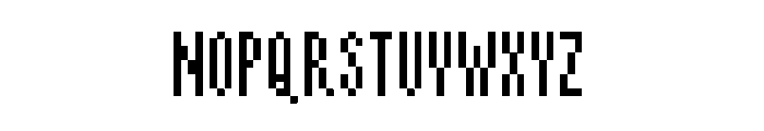 Mono Circuit Medium Font UPPERCASE