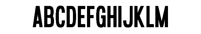 Mono Cremanio Regular Font UPPERCASE