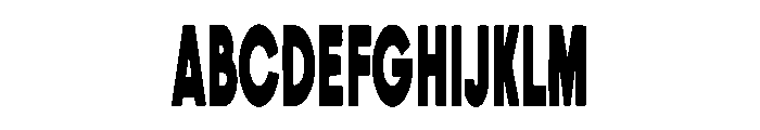 MonoNova Font UPPERCASE