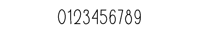 Monoblast Font OTHER CHARS