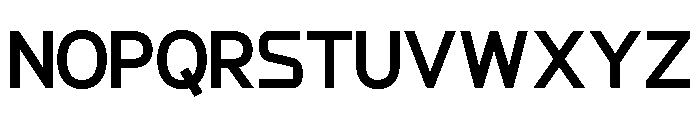 Monobold Font UPPERCASE