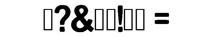 Monogram Creative Regular Font OTHER CHARS