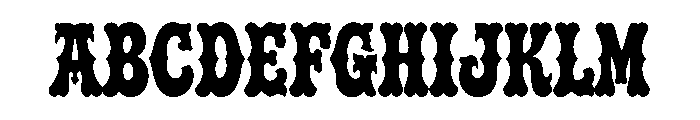 Monogram Majesty Font UPPERCASE