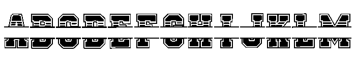 Monogram Retro Regular Font UPPERCASE