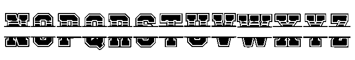 Monogram Retro Regular Font UPPERCASE
