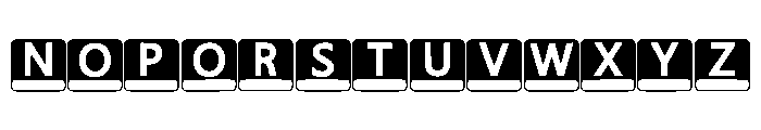 Monogram School Regular Font LOWERCASE