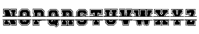 Monogram Slab Serif Regular Font UPPERCASE