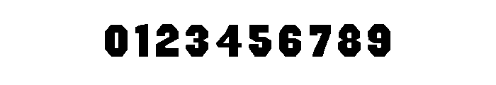 Monogram Sports Regular Font OTHER CHARS