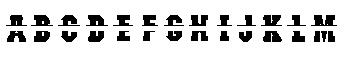 Monogram Sports Regular Font UPPERCASE