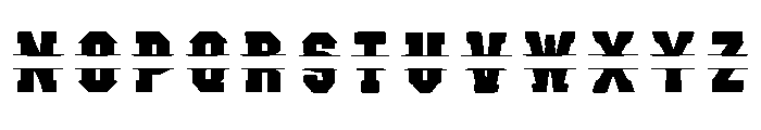 Monogram Sports Regular Font UPPERCASE