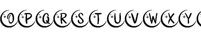Monogram moon Font UPPERCASE