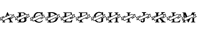 Monograme Ribbon FONT